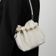 Yanxin Chinese-style beaded bags, niche top-grain cowhide bags, hand-scratched pattern lunch box bags, beaded handbags