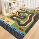 Creative cartoon educational, stain-resistant, and easy-care children's room carpet, car play mat, soundproof and cooling mat (shipping available) Creative cartoon educational, stain-resistant, and easy-care children's room carpet, car play mat, soundproof and cooling mat (shipping available)