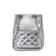 Top-grain cowhide high-end ceiling 25 new geometric bag, mini genuine leather pillow bag, shoulder and crossbody handbag