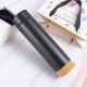 Custom manufacturer's creative cork-bottomed stainless steel vacuum cup, double-layer vacuum straight cup with tea strainer, business gift cup