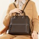 2025 New Genuine Leather Backpacks, Niche Design for Women, Top-Grain Denim Backpacks for Women Leather shoulder bag