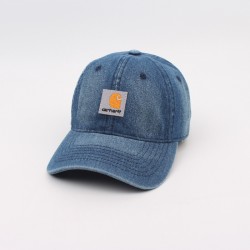 American retro distressed washed bucket hat, trendy denim baseball cap for women, Korean style, versatile, flattering small sun hat.