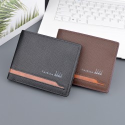 New women's wallet - short style wallet, women's student, fresh and sweet three-fold soft leather wallet, mini small wallet