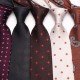 Lei'er polyester cashew flower classic men's 8cm tie. Men's paisley flower business casual wedding dinner tie
