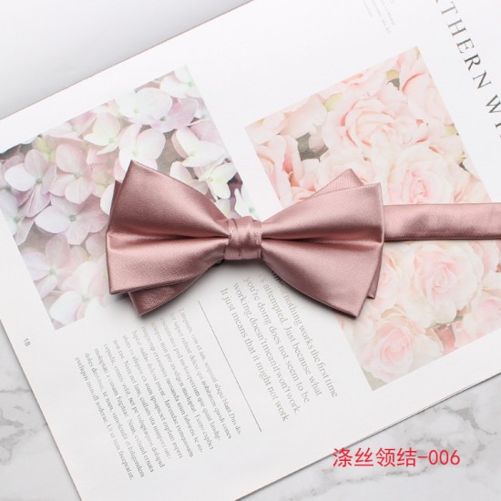 Factory direct solid-color bow ties for men. Factory direct solid-color bow ties for men.