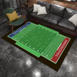 Cross-border new sports-style tactical board, living room sofa rug, home sports-style bedside rug, drop-shipping rug