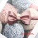 2025 new pink textured bow ties for men and women, polyester yarn-dyed, fashionable and versatile bow ties, manufacturer in stock in Shengzhou