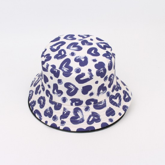 Korean reversible bucket hat, trendy horse print bucket hat, Japanese trendy sun hat for women Korean reversible bucket hat, trendy horse print bucket hat, Japanese trendy sun hat for women