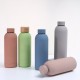 Wow Custom 304 stainless steel vacuum cup, outdoor portable, American-style small-mouth sports bottle with rubber paint