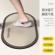 Diatom mud bathroom floor mat, absorbent, non-slip mat, quick-drying bathroom door mat, semi-circular simple floor mat, wholesale