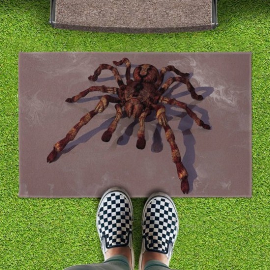 Cross-border Amazon Halloween floor mat, stain-resistant, easy-care floor mat for the home entryway, non-slip, absorbent floor mat for the bathroom.