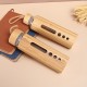 Customized factory-direct bamboo shells, heat-resistant high-borosilicate glass mugs, simple and modern handle lids, wholesale