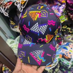 European and American style Union Jack bucket hat, reversible sun visor for young couples.