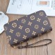 New women's wallet - long style hand-held bag, fashionable and checkered large capacity double-layer money clip, no change money bag.