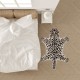 Cross-border Amazon animal imitation tiger print carpet, imitation cashmere bedroom, stain-resistant, skin-friendly bedside rug for living room