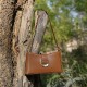 Saddle bag, crossbody bag for women, 2025 new style women's bags, spring and summer light luxury genuine leather shoulder bag for women