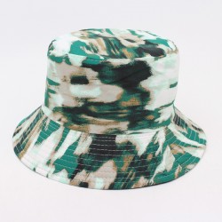 Overseas Reversible Bucket Hat, Camouflage Graffiti Bucket Hat, Outdoor Sun Protection Sun Protection Bucket Hat, Versatile Casual Hat for Women