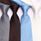Lei'er solid color ties, new business casual men's tie accessories, 8cm hand-tied solid color ties, manufacturers.