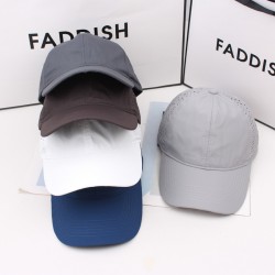 Quick-drying bucket hat, outdoor running sun hat, breathable mesh, lightweight sun protection hat for women.