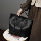 2025 Spring/Summer New Style Women's Handbags, Fashionable Large-Capacity Simple Cowhide Single-Shoulder Handbags