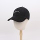 Women's spring and summer versatile outdoor sun hats, couples' baseball caps with lettering embroidered curved brim sun hats