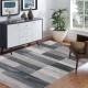 Simple and creative Geometric print carpet, non-slip, stain-resistant, and easy-care carpet for the living room.