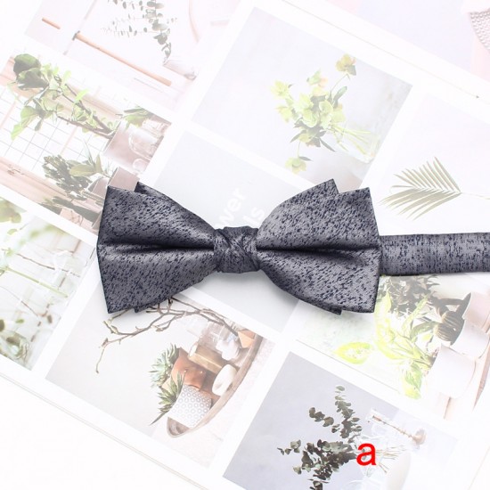 Lei'er men's Korean-style casual bow tie, polyester printed dark pattern bow tie, performance accessory, bow tie, Shengzhou manufacturer and wholesale.