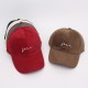Women's spring and summer versatile outdoor sun hats, couples' baseball caps with lettering embroidered curved brim sun hats