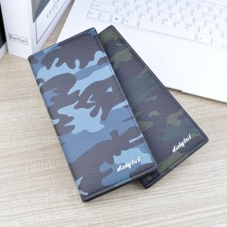 New women's wallet - long style wallet, zipper handbag with patchwork contrasting color large capacity wallet, leather wallet, mobile phone zero wallet