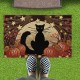 Cross-border Amazon Halloween floor mat, stain-resistant, easy-care floor mat for the home entryway, non-slip, absorbent floor mat for the bathroom.
