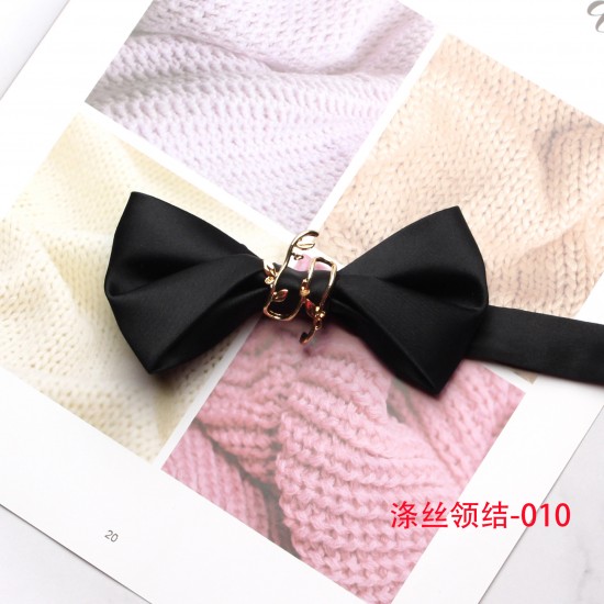 Korean-style fashionable evening bow ties for men and women, Korean-style men's bow ties, factory wholesale