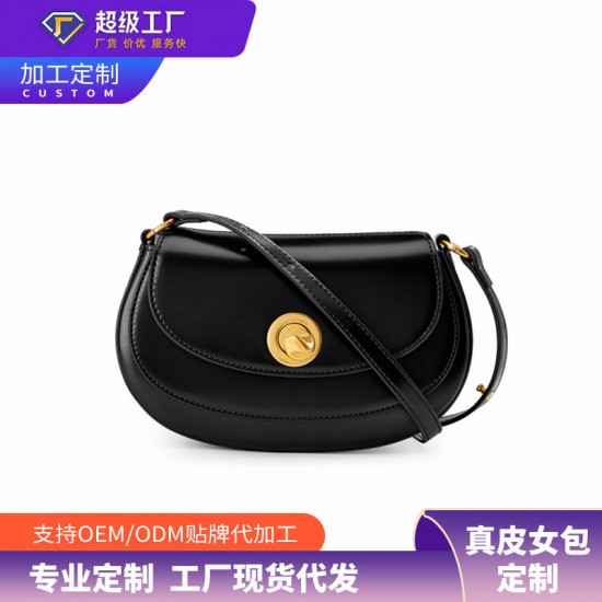 2022 new style women's tote bag, genuine leather simple commuter bag, large-capacity wing bag, shoulder and handbag