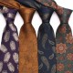 Lei'er 8cm business formal ties, men's polyester jacquard business retro ties, manufacturer, ready-to-stock, multiple colors.