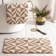 Cartoon imitation cashmere floor mats, absorbent bathroom doormats, non-slip floor mats for bathrooms Cross-border water doormats