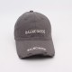 Women's baseball cap, washed and distressed, embroidered with letters, versatile sun protection hat for couples, casual and trendy.