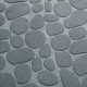 In stock: Coral fleece stone print solid color doormats, absorbent bathroom floor mats, soft entryway doormats, and memory foam