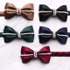 Manufacturer Solid Color Polyester Bow Ties, Casual Fashion, Creative Pearl Customized Bow Ties, New Collars, In-Stock