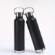Cross-border Amazon stainless steel thermos with handle, portable American-style large-mouth sports water bottle, spray-coated hiking kettle