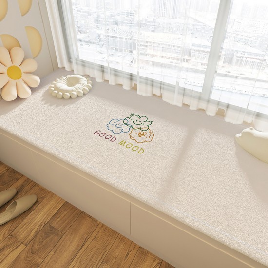 Useful all-season bedroom balcony mat, high-end absorbent mat, non-slip, stain-resistant, and easy-care imitation cashmere bay window mat. Useful all-season bedroom balcony mat, high-end absorbent mat, non-slip, stain-resistant, and easy-care imitation cashmere bay window mat.