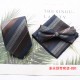 Shengzhou factory wholesale new three-piece polyester silk tie and bow tie with handkerchief for men's business fashion tie sets.