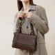 2025 New Style Top-Grain Cowhide Chain Bag for Women: Small Square Genuine Leather Bag with a Stylish Diamond Pattern, Versatile Shoulder/Shoulder Bag