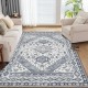 Cross-border light luxury vintage Persian carpets, stain-resistant, full-length coffee table mats for living rooms, bedroom decorative bedside rugs in stock