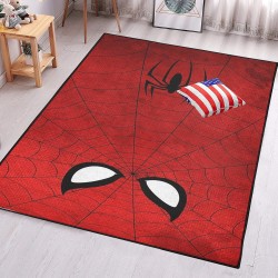Cross-border Marvel Spider-Man living room carpet, esports room decorative bedside rug, stain-resistant and wear-resistant coffee table mat in stock