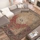 TEMU cross-border Nordic Persian printed carpets for living room decoration, non-slip, stain-resistant sofa and coffee table blankets.