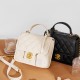 Classic cowhide bag, 2025 new style genuine leather women's crossbody bag, Chanel-style shoulder and chain bag