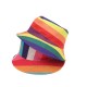 Women's baseball caps, washed and distressed, large head-enhancing small baseball caps, heart-shaped retro soft-top curved brim sun hats