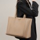 High-end, large-capacity bags for women, 2025 new trendy commuter tote bags, versatile, single-shoulder, genuine leather.