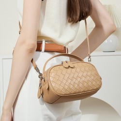 2025 new models, genuine leather women's bags, saddle bags, commuter underarm bags, niche designs, popular women's handbags and shoulder bags