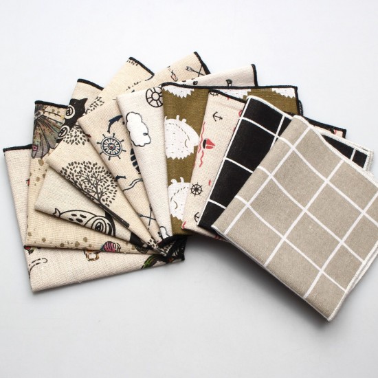 Factory wholesale men's handkerchiefs, chest towels, and pocket squares. Casual printed small squares and imitation linen pocket squares are available.