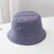 All-season bucket hat, flag emblem, Punisher bucket hat, Amazon best-selling solid color foldable sun hat.